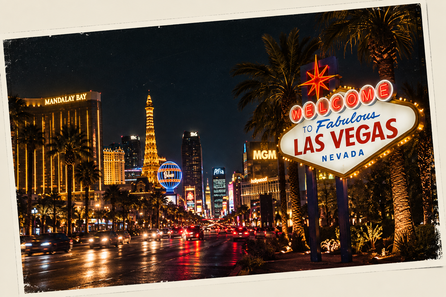 Las Vegas at night